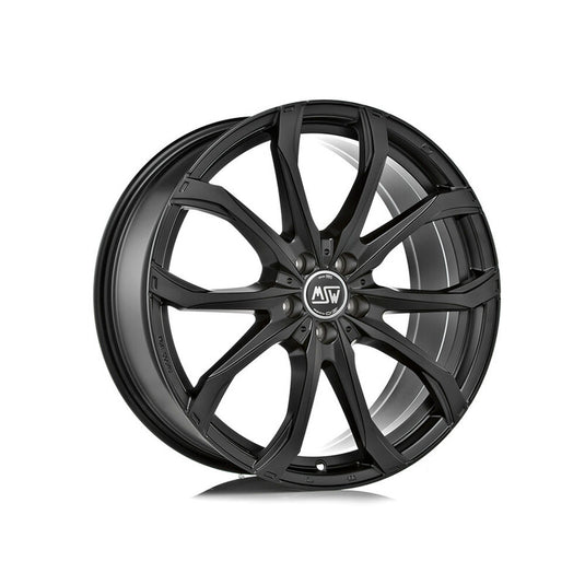 Cerchio MSW 48 9x19 5x112 ET50 - Nero opaco satinato