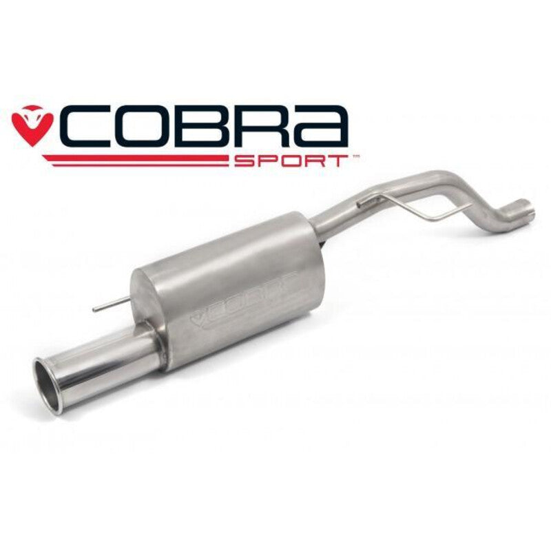 Silenziatore Cobra per Opel Corsa D 1.2 & 1.4L (07-14)