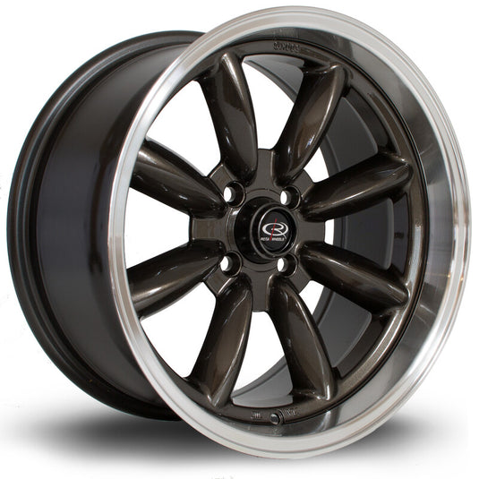 Cerchio Rota RB-R 8x16 4x100 ET10 - Gunmetal