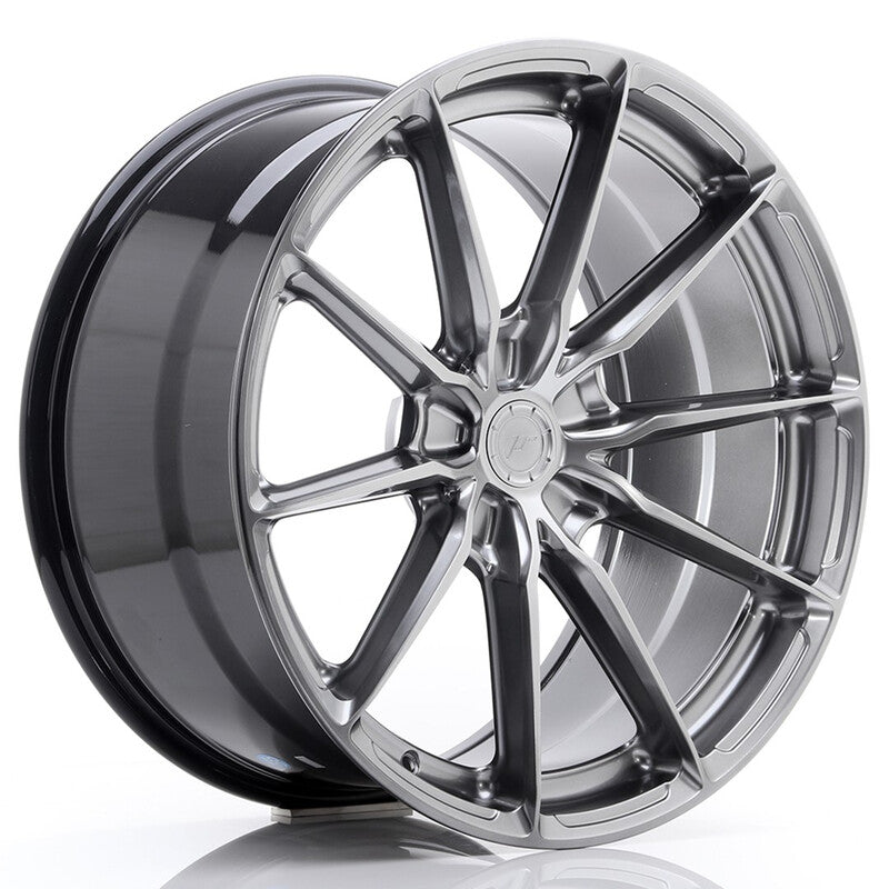Carica immagine in Galleria Viewer, Cerchio Japan Racing JR-37 Extreme Concave 10x20 5x112 ET35 - Hyper Black
