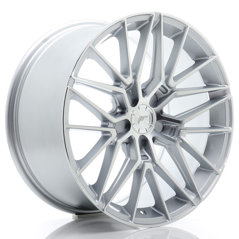 Cerchio Japan Racing JR-38 9x18 foratura su misura 5 fori ET20-45 - Argento