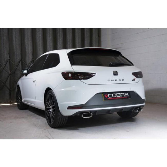 Linea di Scarico Completa "Turboback" Cobra per Seat Leon Cupra 5F 280-300 CV, senza FAP (14-18)