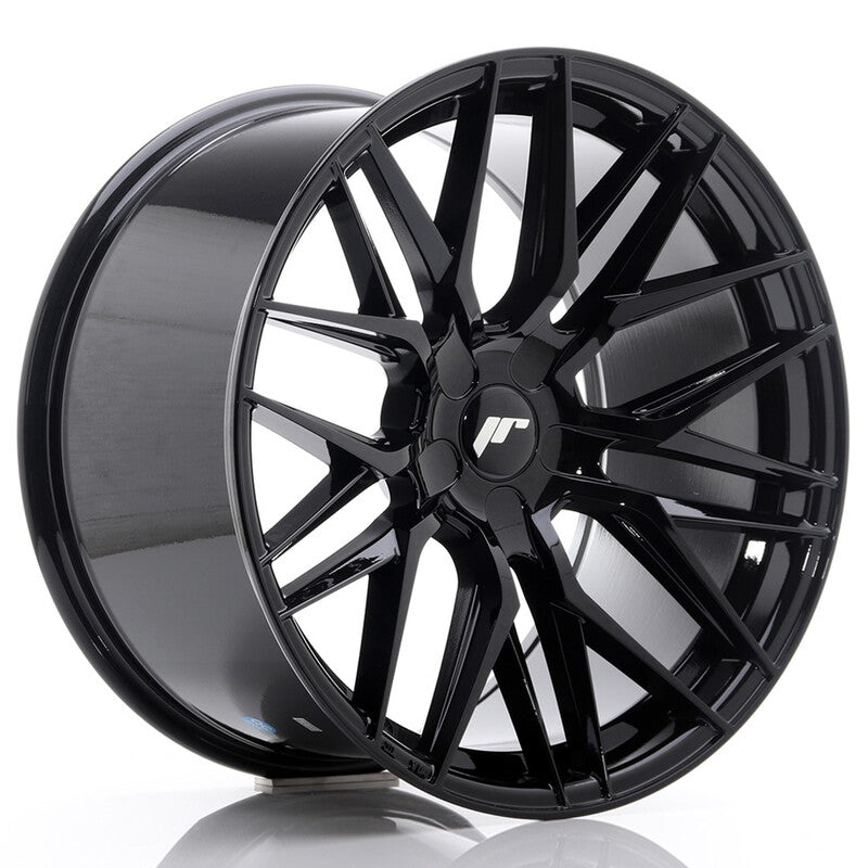 Cerchio Japan Racing JR-28 Extreme Concave 10,5x19 foratura su misura 5 fori ET20-40 - Nero lucido - foro 74,1 mm