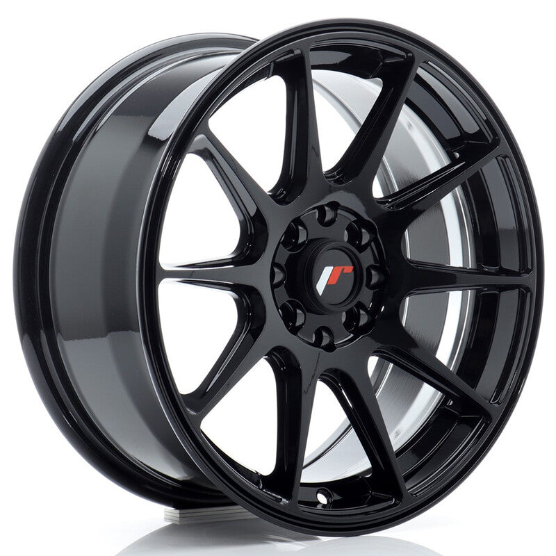 Cerchio Japan Racing JR-11 7x16 5x100/5x114.3 ET30 - Nero lucido
