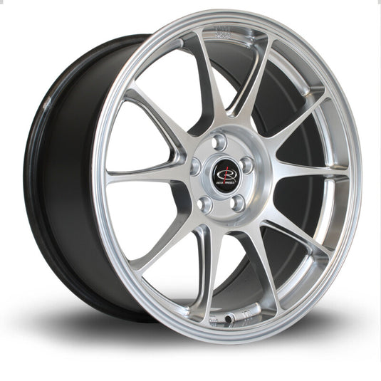Cerchio Rota Titan 7,5x17 5x110 ET20 - Argento lucidato