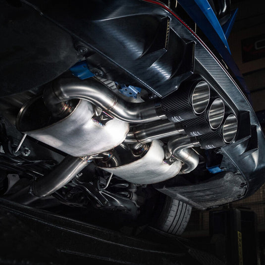 Linea di Scarico "Turbo Back" Cobra per Honda Civic Type R FK8 (Modello UK)