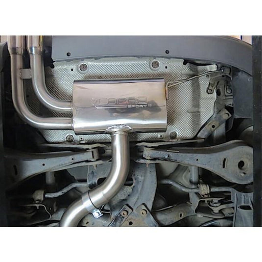 Linea di Scarico "Catback" Cobra per Seat Leon Cupra 1P 2.0L TFSI (06-12)