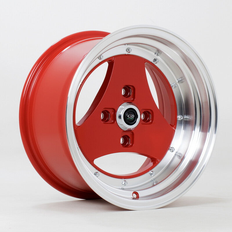 Carica immagine in Galleria Viewer, Cerchio Rota Triad 8x15 4x100 ET0 - Rosso
