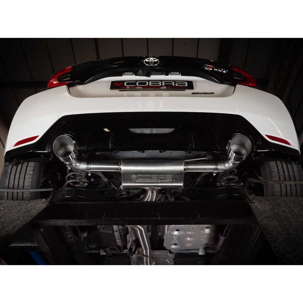 Linea di Scarico Completa Turboback "Venom Box Delete" Cobra per Toyota Yaris GR (2020+)