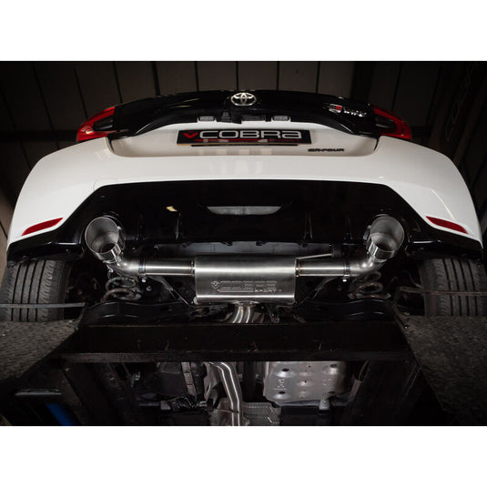 Linea di Scarico Completa Turboback "Venom Box Delete" Cobra per Toyota Yaris GR (2020+)