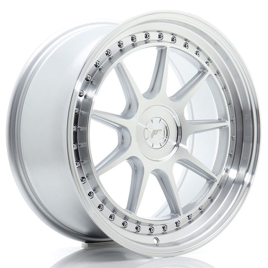 Cerchio Japan Racing JR-47 8,5x19 foratura su misura 5 fori ET15-35 - Argento