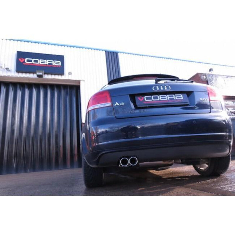 Carica immagine in Galleria Viewer, Linea di Scarico Completa "Turboback" Cobra per Audi A3 8P 3 Porte, Quattro, 2.0L TFSI (03-12)
