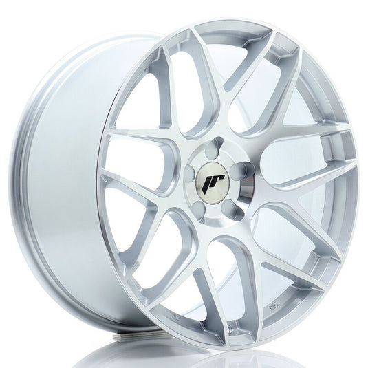 Cerchio Japan Racing JR-18 Extreme Concave 9,5x19 foratura su misura 5 fori ET20-42 - Argento