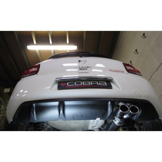 Linea di Scarico "Catback" Cobra per Citroen DS3 1.6L THP