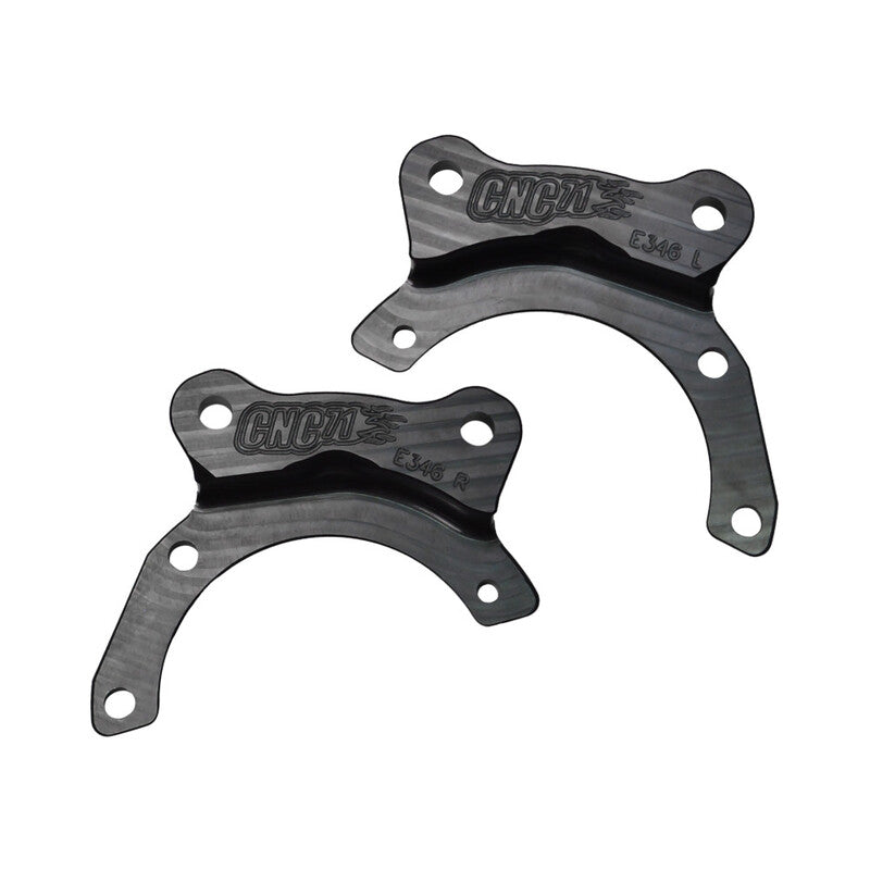 Carica immagine in Galleria Viewer, Kit Staffe Doppia Pinza Posteriore Imbullonate per BMW E46 (CNC71)
