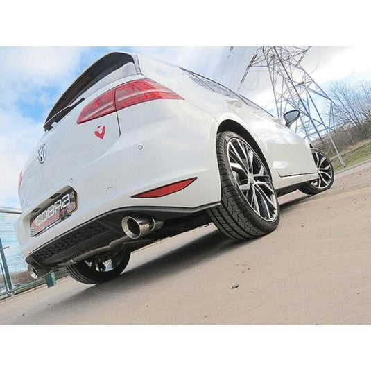 Linea di Scarico "Catback" Cobra per VW Golf 7 2.0L TDI "GTI Style" (14-17)