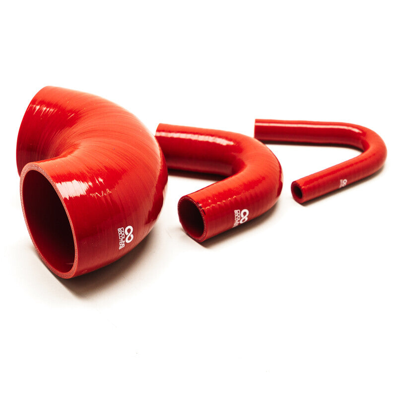 Curva 135° in Silicone da Ø16 a Ø102 mm, Rosso