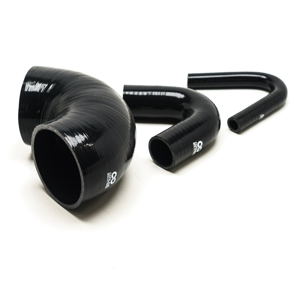 Curva 135° in Silicone da Ø16 a Ø102 mm, Nero