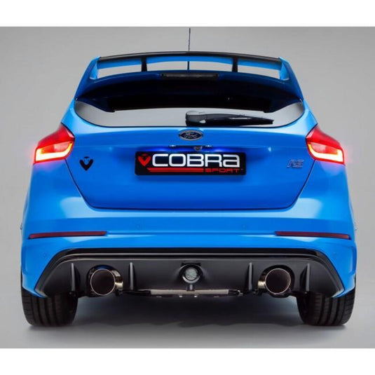 Linea di Scarico Completa Turboback "Venom Box Delete" Cobra per Ford Focus RS MK3