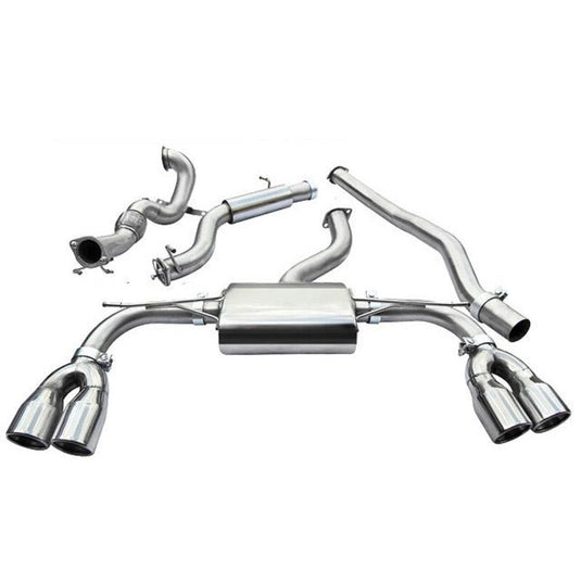 Linea di Scarico Completa "Turboback" Cobra per Audi S3 8V Sportback (12-20)