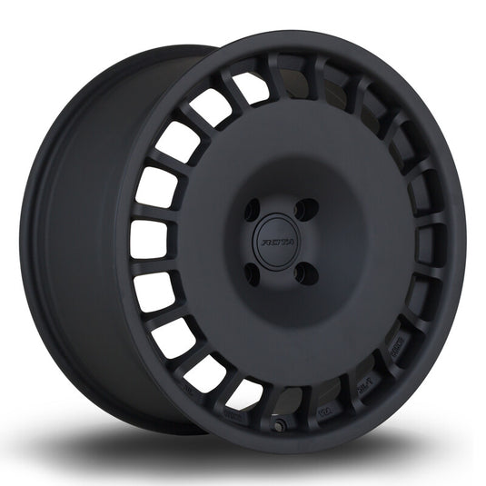 Cerchio Rota D154 8,5x18 4x108 ET35 - Nero satinato
