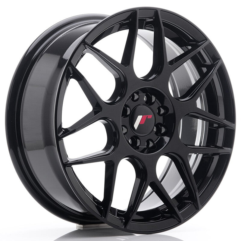 Cerchio Japan Racing JR-18 7x17 5x100/5x114.3 ET40 - Nero lucido