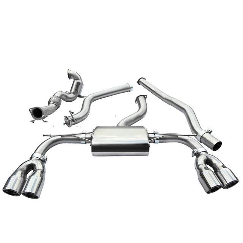 Linea di Scarico Completa "Turboback" Cobra per Audi S3 8V 3 Porte (12-20)