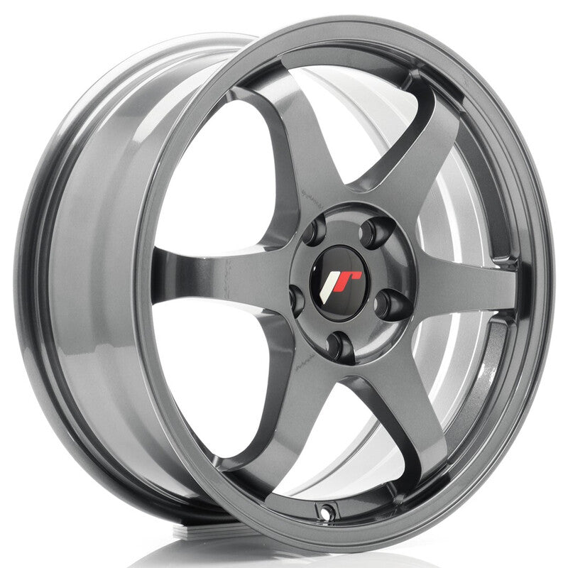 Carica immagine in Galleria Viewer, Cerchio Japan Racing JR-3 7x17 4x100 ET40 - Gunmetal
