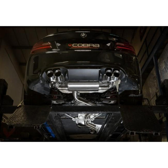 Linea di Scarico "Catback" Cobra per BMW M2 F87 - con Valvola (Ø3")