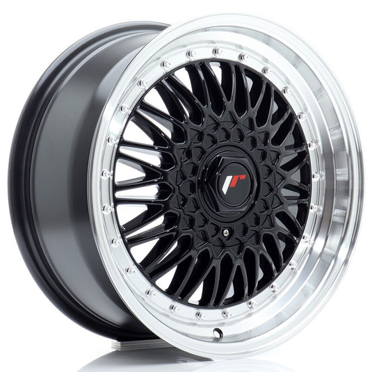 Cerchio Japan Racing JR-9 7,5x17 4x100/4x108 ET35 - Nero lucido