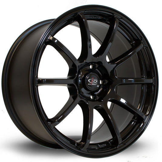 Cerchio Rota Force 9x18 5x114.3 ET27 - Nero lucido