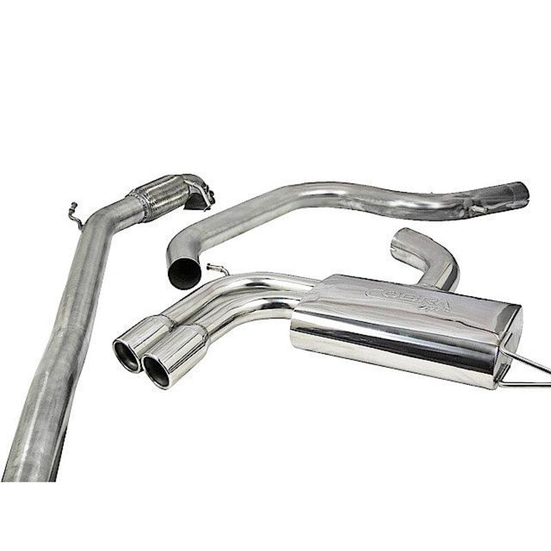 Carica immagine in Galleria Viewer, Linea di Scarico Completa "Turboback" Cobra per Audi A3 8P Sportback, 2.0L TFSI, 2 Ruote Motrici (03-12)
