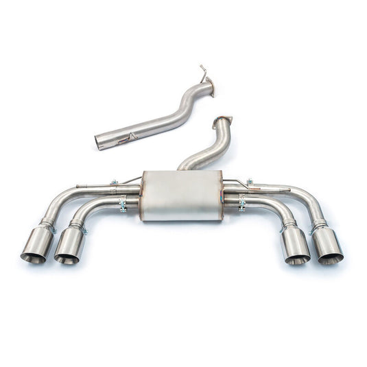 Linea di Scarico Completa Cobra per VW Golf 8 R 2.0L TSI (2021+) - Race, con Valvola