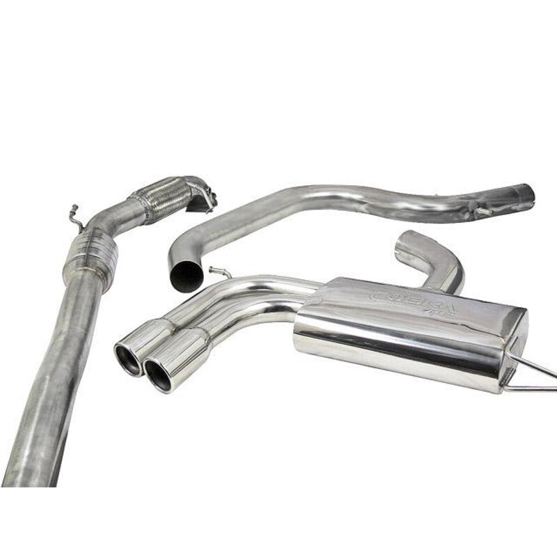 Linea di Scarico Completa "Turboback" Cobra per Seat Leon FR 1P 2.0L TFSI (06-13)