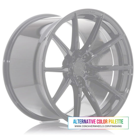 Cerchio Concaver CVR4 9,5x19 foratura su misura 5 fori ET20-45 - Colore personalizzato