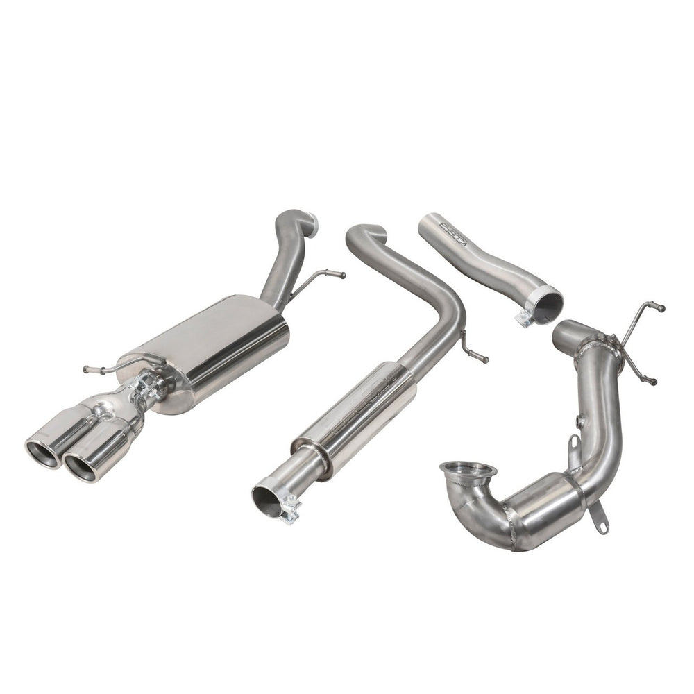 Linea di Scarico Completa "Turboback" Cobra per VW Polo 6C GTI 1.8L TSI (15-17)