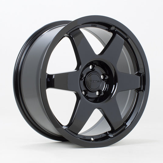 Cerchio Rota Sprint 8x18 4x100 ET40 - Nero lucido