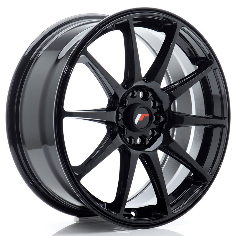 Cerchio Japan Racing JR-11 7,5x18 5x100/5x120 ET35 - Nero lucido