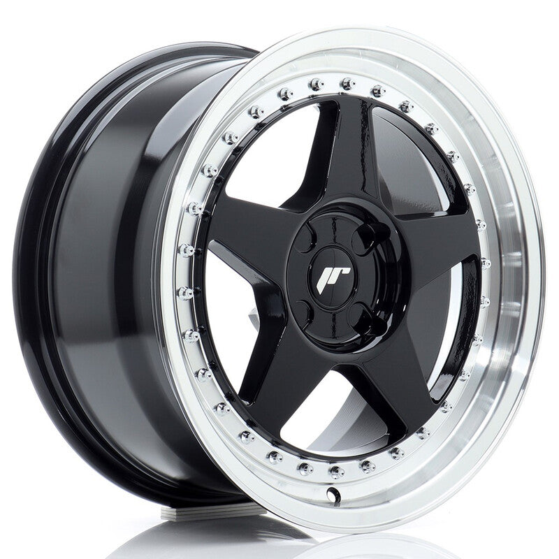 Cerchio Japan Racing JR-6 8x17 foratura su misura 4 fori ET20-35