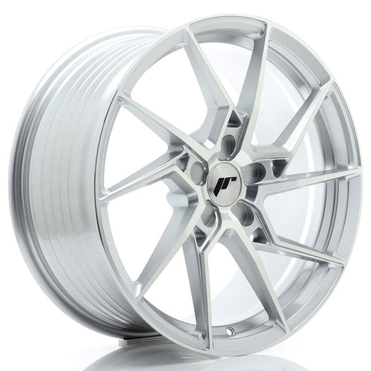 Cerchio Japan Racing JR-33 8,5x19 foratura su misura 5 fori ET20-45 - Argento