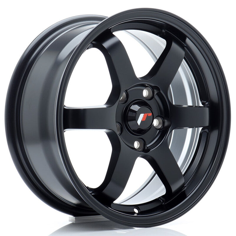 Carica immagine in Galleria Viewer, Cerchio Japan Racing JR-3 7x16 4x114.3 ET40 - Nero opaco
