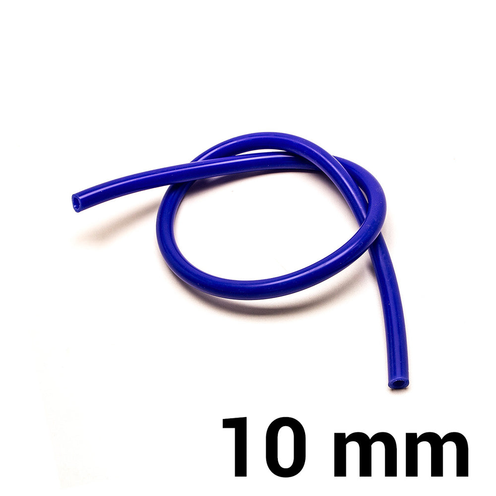 Tubo Silicone Ø10 mm - Blu (al metro)