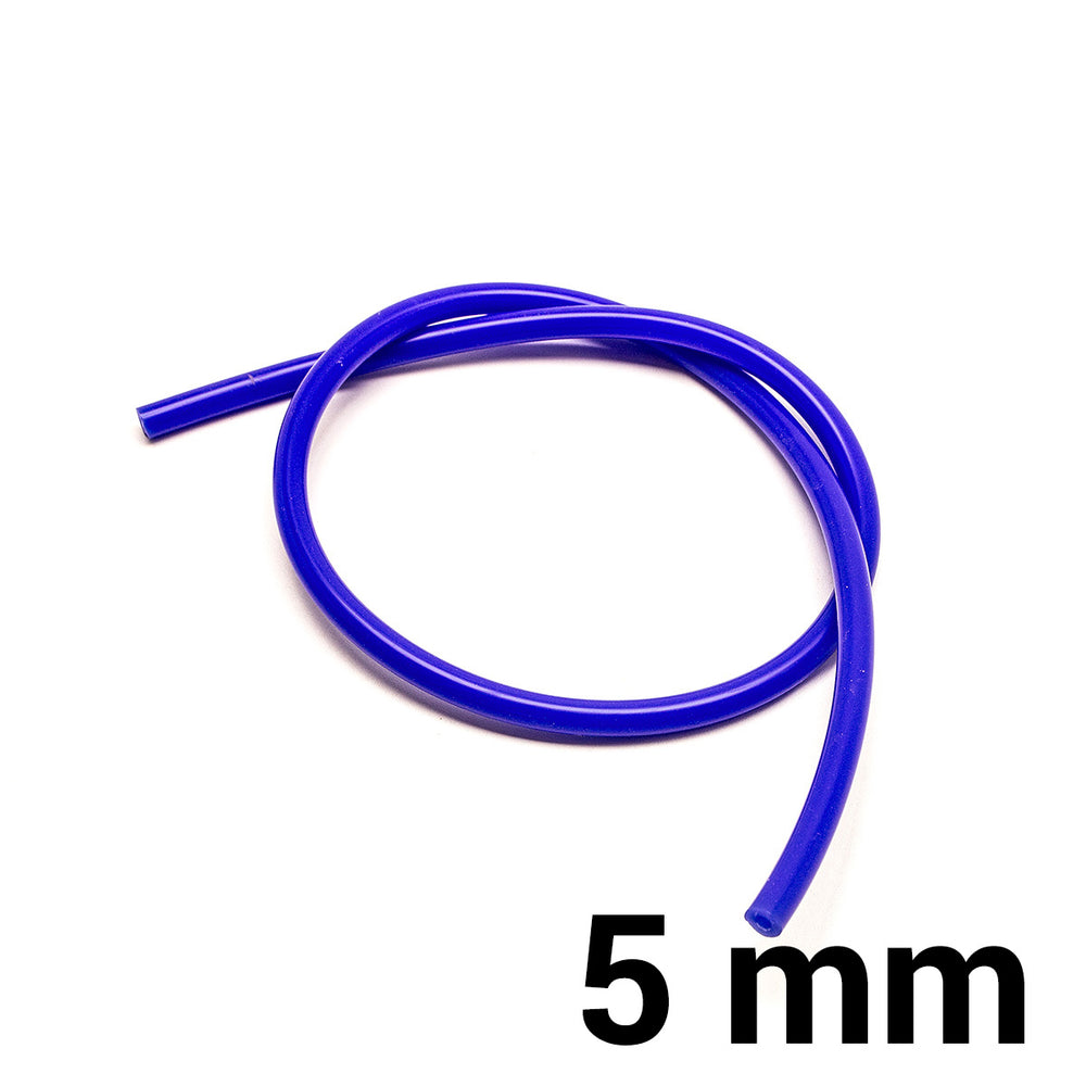 Tubo Depressione Silicone 5 mm - Blu