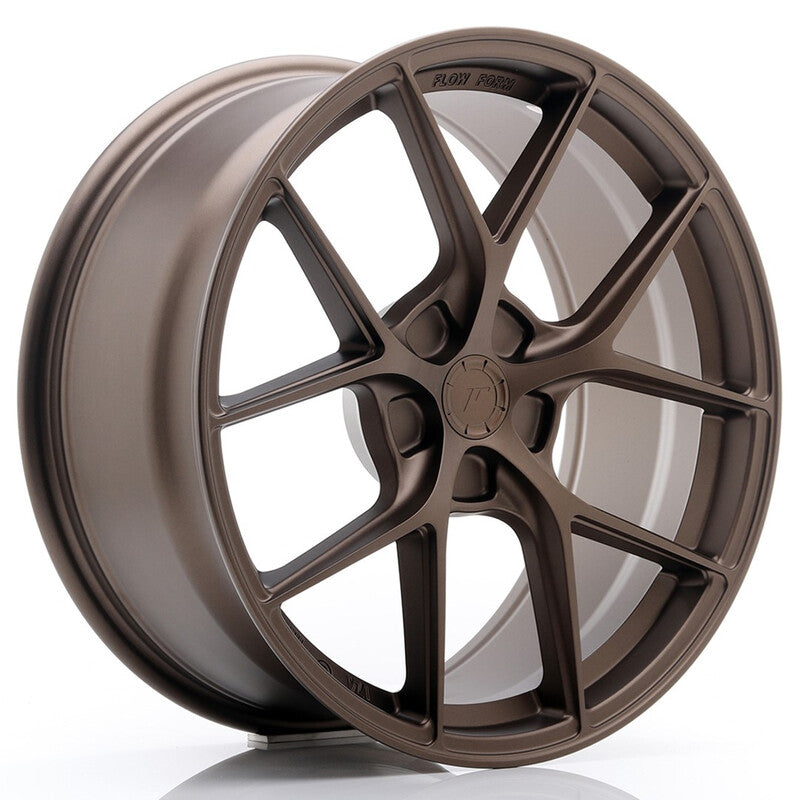 Carica immagine in Galleria Viewer, Cerchio Japan Racing SL-01 Super Light 8x19 foratura su misura 5 fori ET20-40 - Bronzo
