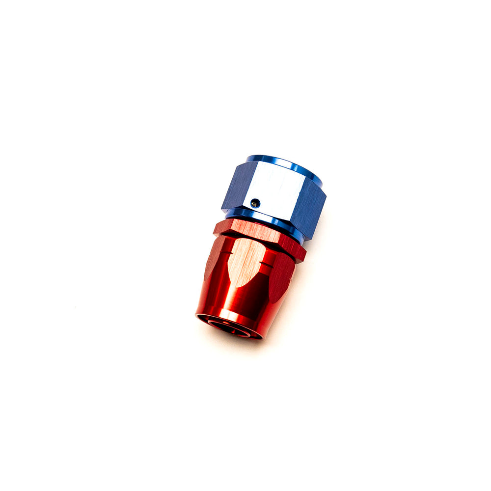 Raccordo dritto Femmina per Tubo Dash 12 (Blu & Rosso)