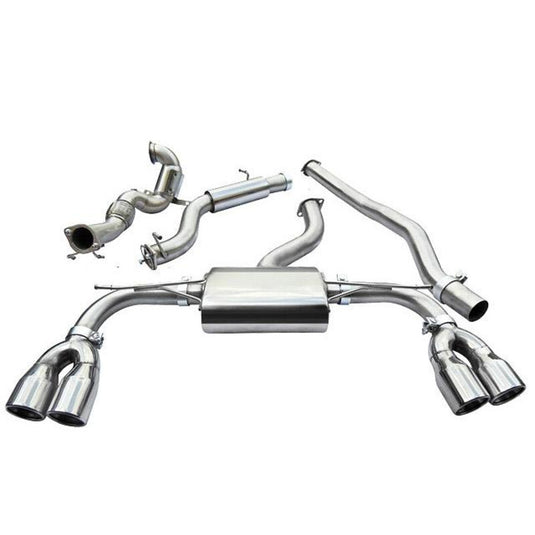Linea di Scarico Completa "Turboback" Cobra per Audi S3 8V Sportback (12-20)