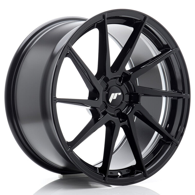 Cerchio Japan Racing JR-36 Extreme Concave 9x19 foratura su misura 5 fori ET20-40 - Nero lucido