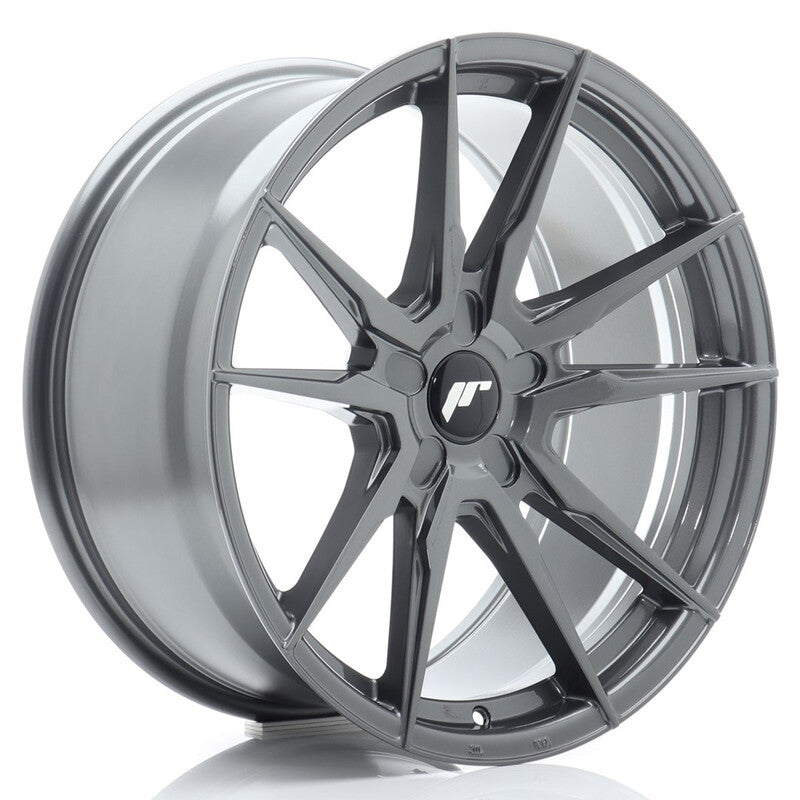 Carica immagine in Galleria Viewer, Cerchio Japan Racing JR-21 Extreme Concave 10x19 foratura su misura 5 fori ET20-51 - Hyper Gray
