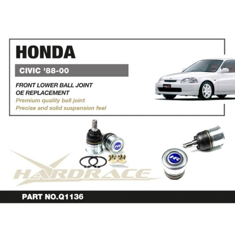 Snodi Sospensione Anteriori Inferiori Hardrace per Honda CR-V RD (97-01)