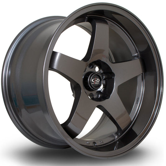 Cerchio Rota GTR-D 10x18 5x114.3 ET35 - Gunmetal